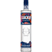 Водка особая Хаски Морошка Малина 38% 0,5л Россия