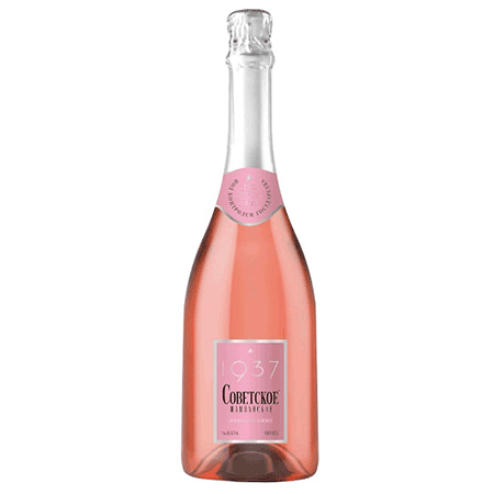 Вино игр Советское Шампанское роз п/сл 10,5-12,5% 0,75л Вилаш Россия