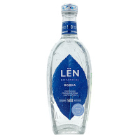 Водка Лён Ботаникал на воде Озера Байкал 40% 0,5л Россия