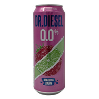 Пивной нап Доктор Дизель Малина и Лайм паст б/а 0,43л ж/б Россия