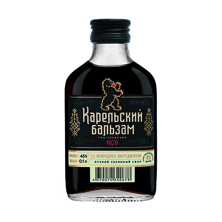 Бальзам Карельский 45% 0,1л Россия 