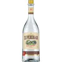 Водка Солнечная деревенька на спирте Альфа 40% 0,5л Россия