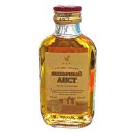 Настойка горькая на коньяке Янтарный аист 40% 0,1л Россия