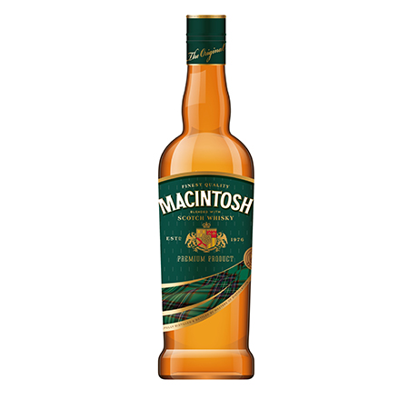 Виски Макинтош 5 лет зерновой 40% 0,5л Россия