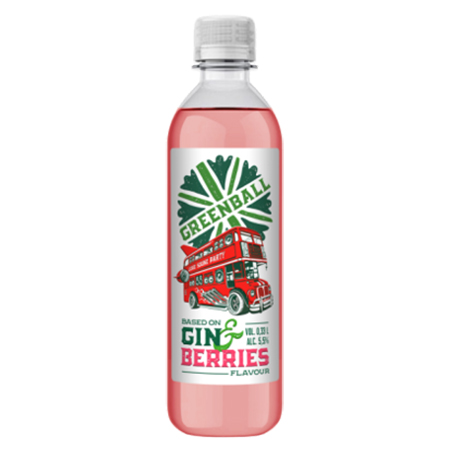Джин ГринБолл Пинк 38% 0,5л Россия