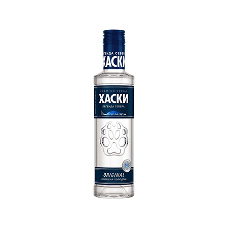 Водка Хаски 40% 0,25л Россия