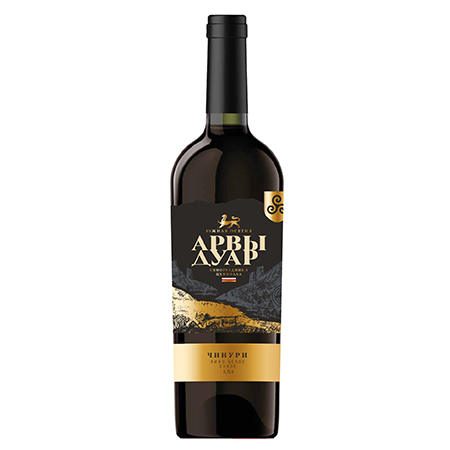 Вино Арвы Дуар Чинури марочное бел/сух 12% 0,75л Юж Осетия