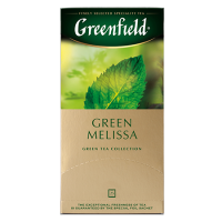 Чай Гринфилд Грин Мелисса зел/мелиса 25*1,5г Чай Гринфилд Грин Мелисса зел/мелиса 25*1,5г