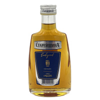 Коньяк Старейшина Трэвэл 3 года 40% 0,1л Россия