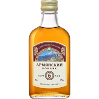 Коньяк Армянский 6 лет 40% 0,1л Армения