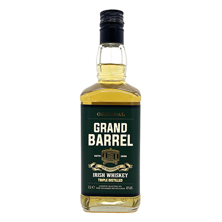 Виски Гранд Баррель Айриш зерновой 40% 0,5л Беларусь