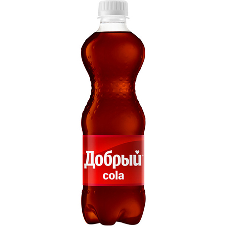 Напиток газ Добрый Кола 0,5л ПЭТ