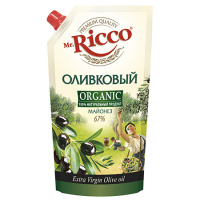 Майонез Мистер Рикко Органик Оливковый 67% 400мл Майонез Мистер Рикко Органик Оливковый 67% 400мл