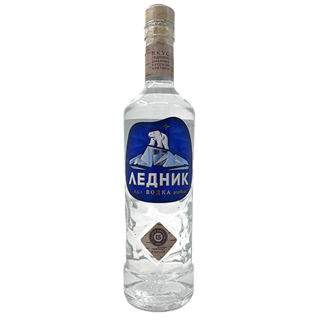 Водка Ледник 40% 0,5л Россия