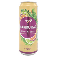 Напиток сл/алк газ Марибу бар Маргарита Маракуйя 7,2% 0,45л ж/б Россия Напиток сл/алк газ Марибу бар Маргарита Маракуйя 7,2% 0,45л ж/б Россия