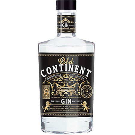 Джин Старый Континент Классический 38% 0,5л Россия