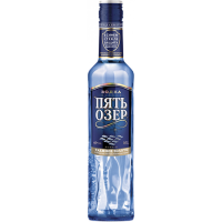 Водка Пять озер Особая 40% 0,5л Россия