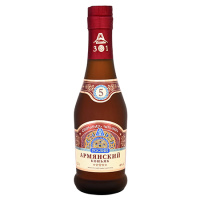Коньяк Рослин 5 лет 40% 0,25л мат/бут Армения
