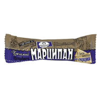 Батончик марципановый в белом шоколаде со смородиной Шаакен 50г
