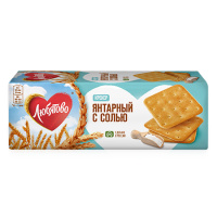 Крекер Любятово Янтарный с солью 204г