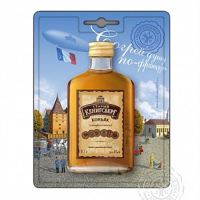 Коньяк Старый Кенигсберг 4* 40% 0,1л блистер Россия