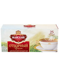 Чай Майский 25*2г черн байховый