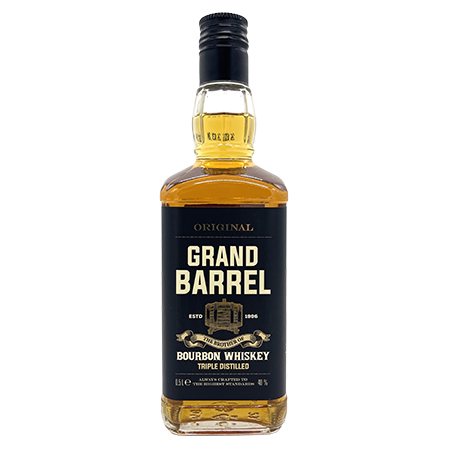 Виски Гранд Баррель Бурбон зерновой 40% 0,5л Беларусь
