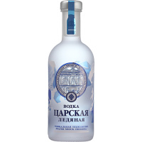 Водка Царская Ледяная 40% 0,5л Россия