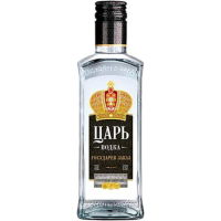 Водка Царь 40% 0,25л Россия