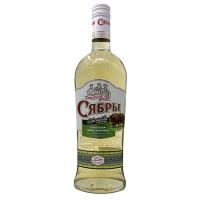 Настойка горькая Сябры С Настоем Травы Зубровки 38% 0,5л Беларусь