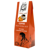 Кофе с янтарной кислотой в коробке 50г