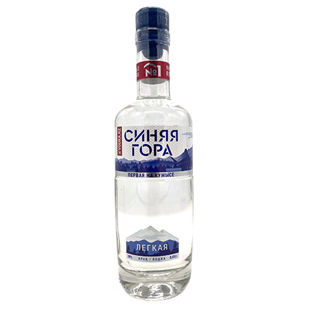 Водка Синяя Гора Легкая 38% 0,45л Казахстан