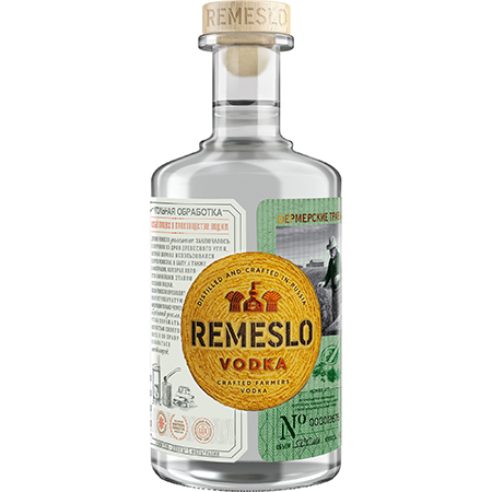 Водка особая Ремесло Фермера на Травах 40% 0,5л Россия