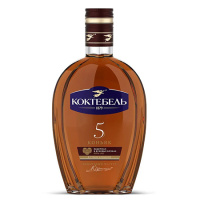 Коньяк Коктебель 5 лет 40% 0,375л Россия