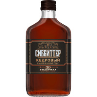 Настойка горькая Сиббиттер Кедровая Выдержанная 35% 0,25л Россия