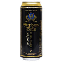 Пиво Штефанс Брау Шварцбир тёмное фильтр 4,8% 0,5л ж/б Германия