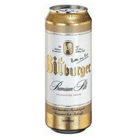 Пиво Битбургер Премиум Пилс светл/фильтр 4,8% 0,5л ж/б Германия