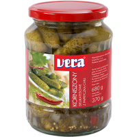 Корнишоны с перцем чили Vera 680г ст/б