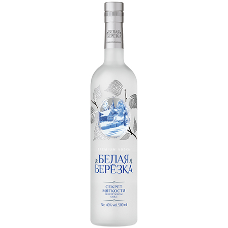 Водка Белая Березка 40% 0,7л Россия