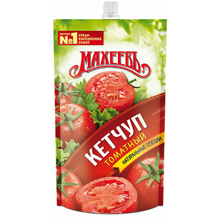Кетчуп Махеев Томатный 300г д/п
