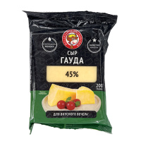 Сыр Гауда Нытвенский МЗ 45% 200г БЗМЖ Сыр Гауда Нытвенский МЗ 45% 200г БЗМЖ