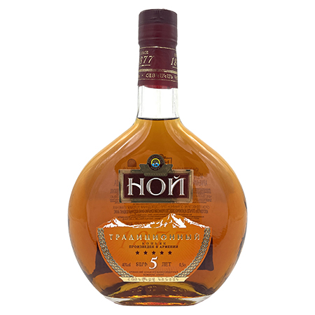 Коньяк Ной Традиционный 5* 40% 0,5л Армения