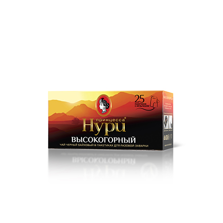 Чай Принцесса Нури Высокогорный черн 25*2г