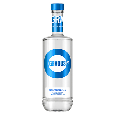 Водка Градус 40% 0,5л Россия