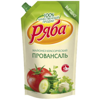 Майонез Ряба Классический Провансаль 630г Майонез Ряба Классический Провансаль 630г