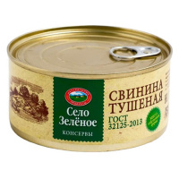 Свинина тушеная Село Зеленое 325г Свинина тушеная Село Зеленое 325г