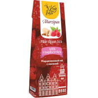 Чай черный марципановый с малиной в коробке 40г