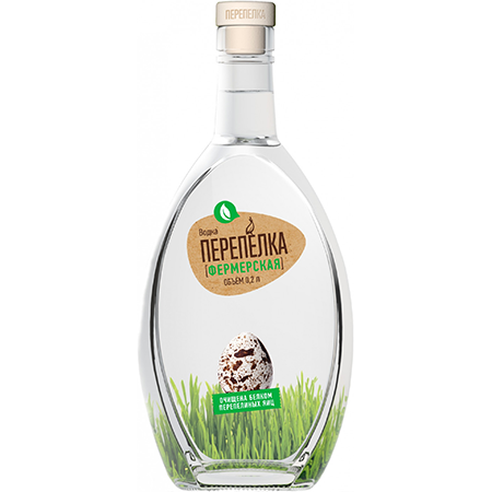 Водка Перепелка Фермерская 40% 0,2л Россия