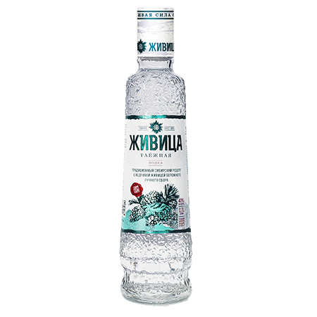 Водка Живица Таежная 40% 0,7л Россия