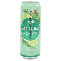 Напиток сл/алк газ Марибу бар Мохито 7,2% 0,45л ж/б Россия